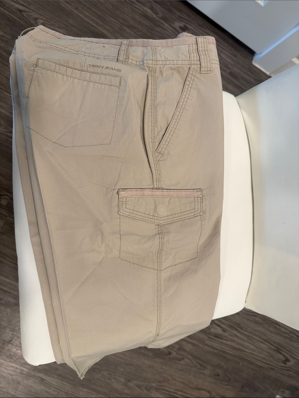 Dkny WoMen's Light Beige Cargo Pants